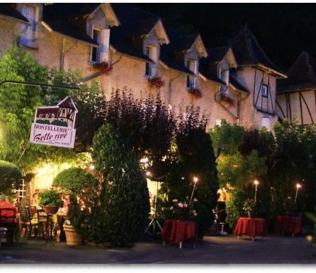 Hostellerie Belle Rive Gagnac-sur-Cere Exterior foto